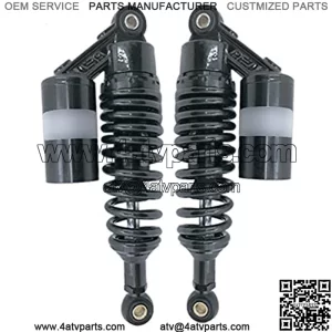 Universal Black 280mm Motorcycle Dirt Bike Scooter ATV Rear Air Shock Absorbers Suspension