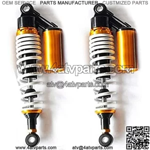320mm 340mm 360mm Universal Shock Absorbers Fit for Yamaha Fit for Suzuki Fit for Kawasaki/Dirt Bikes/Gokart/ATV/Motorcycles and Quad??Motorcycle Suspension Strut Motorcycle Shock Absorber Rear