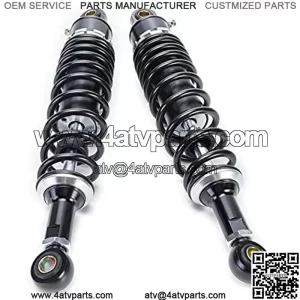 340mm 14.57 Inch Spring 7mm 2pcs Motorcycle Dirt Street Motor Bike ATV Quad Rear Shock Absorber Rear Suspension Bumper Motorcycle Rear Spring Shock Absorber Motorcycle Shock Absorber Rear
