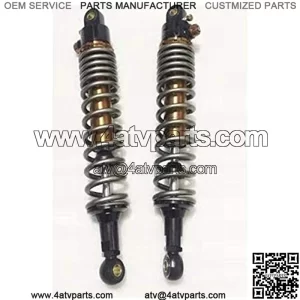 400mm/410mm/420mm/430mm/440mm/450mm Motorcycle Shock Absorber Suspension Fit for YMAHA Suzuki Kawasaki ATV,Air Shock Absorber Rear Suspension Motorcycle Shock Absorber (Color : 420mm)