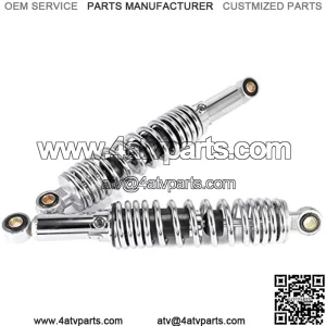 Rear Shock Universals 320mm 12mm Eye Motorcycle Accessories Air Shock Absorber Rear Suspension Fit for Yamaha Motors Scooter ATV Quad D30 Motorcycle Shock Absorber (Color : Dark Grey)