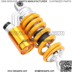 Shock Absorber, Suspension Damper Front/Rear 240mm W/Air Tank Fit for Motorcycle ATV Off Roader Universal