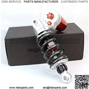 240mm 9.44" Motorcycle Adjustable Damping Air Shock Absorber Fit for Grom MSX125/SF Fit for Kawasaki Z125 /Z125Pro Rear Suspension,ATV Motorcycle Shock Absorber Motorcycle Rear Shock Absorber