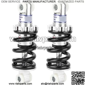Shock Absorber, 2Pcs 125mm 750lbs Universal Motorcycle Rear Shock Absorber Rear Shocks Struts Suspension for 49cc ATV Go-Kart Scooter