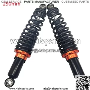 270mm 10.63"-290mm 11.42" Motorcycle Rear Shock Absorber for Pit Dirt Bike Quad ATV Go Kart Buggy Honda Suzuki Yamaha Kawasaki Motorcycle (290mm)