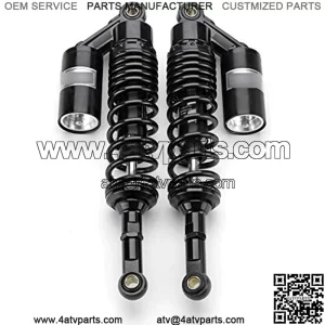 2pcs Universal Motorcycle Motorbike 360mm 14" Rear Air Shock Absorbers Suspension Fit for Yamaha Fit for Suzuki Scooter ATV Quad Motorcycle Rear Damping Motorcycle Shock Absorber