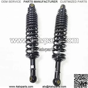 Shock Absorbers 360mm 365mm 370mm 375mm 380mm 390mm 8mm Spring Motorcycle Shocks Absorbers Fit for Kawasaki Yamaha Banshee ATV Motorcycle Suspension Strut (Color : 370mm)