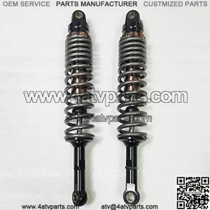 Shock Absorbers One Pair 400mm 410mm 420mm 430mm 440mm 450mm Motorcycle Shock Absorber Rear Suspension Fit for Ymaha Fit for Suzuki Fit for Kawasaki ATV Shock Absorbers (Color : 400mm)