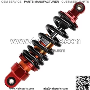 270mmX11mm Rear Shock Absorber Aluminum Red Motorcycle Suspension ATV Go Cart Quad 110cc 125cc Pit Bike Coolster SDG SSR 800lbs