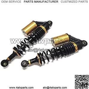 340mm Universal Motorcycle Rear Air Shock Absorbers Compatible with 150CC-750CC Karting Scooter ATV Yamaha Suzuki Honda Kawasaki