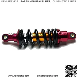 295mm 11.6" Rear Shock Absorber Suspension Motorcycle Spring 980lbs for 110cc 140cc 150cc Dirt Pit Bike ATV Scooter Quad Motorcycle Rear Spring Shock Absorber Motorcycle Shock Absorber