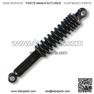SHOCK ABSORBER, HYDRAULIC, 3.0?? MAXIMUM COMPRESSION, 730 LBS. TOTAL LOAD  12?? EYE-TO-EYE, 10MM/.39?? HOLE ID, BLACK SPRING