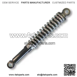 SHOCK ABSORBER, MECHANICAL 3 WAY ADJUSTABLE, 2.0?? MAX COMPRESSION, 450 LBS TOTAL LOAD 12?? EYE-TO-EYE, 3/8?? ID HOLE, CHROME SPRING