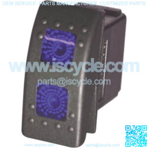 Contura II On-Off-On 2 Square Lens Rocker Switch