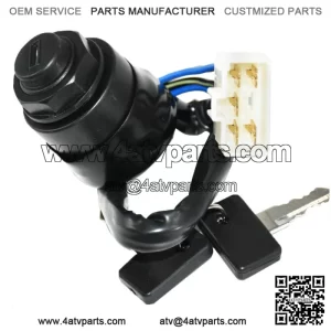 IGNITION SWITCH w/ Keys Fit KAWASAKI MULE 610 4X4 KAF400A KAF400C 2005 2006-2016 (For: Kawasaki Mule 610)