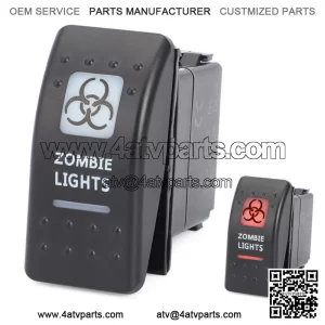For Can Am Rocker Switch ZOMBIE LIGHTS Maverick X3 Commander Defender ALL Amber