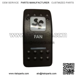 FAN (AMBER ORANGE) Can-Am Style Rocker Switch Maverick Commander X3