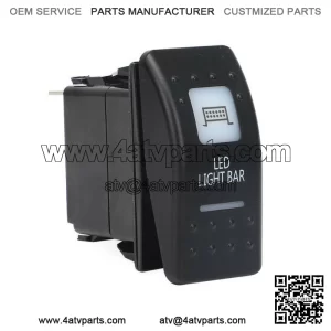 LED Light Bar Switch For Polaris Ranger RZR 800,1000 Can-Am Maverick Commander