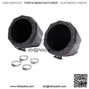 8" 8 in UTV ATV Universal Speaker Enclosures Pods Mount For Polaris RZR Can Am