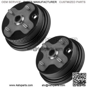 2x Front Wheel Brake Hub for Yamaha ATV 3HN-25111-02-00 3HN-25111-01-00
