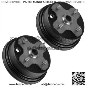 2x Front Wheel Brake Hub for Yamaha ATV KODIAK 400 4WD YFM400FW 1993-1998