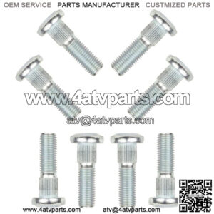 8 Front Rear Wheel Hub Stud Bolt for Honda ATC200X ATC250ES ATC250SX 1986-1987