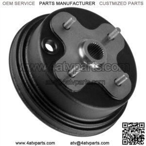 Front Wheel Brake Hub for Yamaha ATV KODIAK 400 4WD YFM400FW 1993-1998