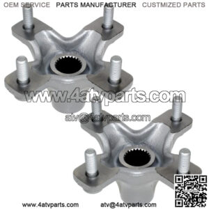 2 Rear Left And Right Wheel Hubs for Honda ATC200X ATC 200X ATC 200 X 1983-1987