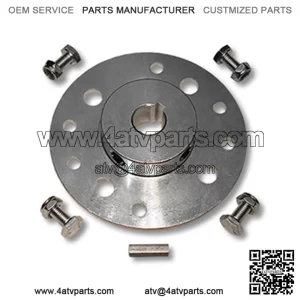 MINI-HUB, STEEL, ZINC PLATED, 5/8?? BORE, 3/16?? KEYWAY, WITH HARDWARE KIT