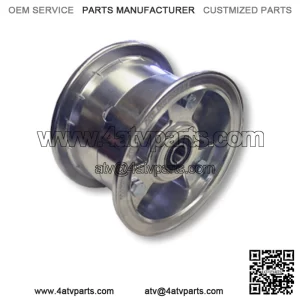 5?? ALUMINUM TRI-STAR WHEEL, 3?? WIDE WITH 5/8?? ID PRECISION  BALL BEARINGS