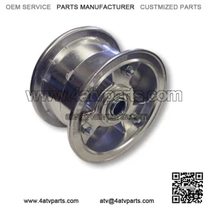 5?? ALUMINUM TRI-STAR WHEEL, 3?? WIDE WITH 3/4?? ID STANDARD BALL BEARINGS