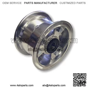 5?? ALUMINUM TRI-STAR WHEEL, 3?? WIDE WITH 5/8?? ID SEALED TAPERED ROLLER BEARING
