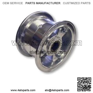 5?? ALUM TRI-STAR WHEEL, 3?? WIDE-LIVE AXLE FOR STEPPED 1?? AXLE