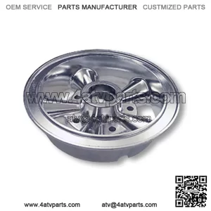 6?? ALUMINUM ASTRO WHEEL, ONE HALF ONLY, 1-1/2?? WIDE FOR BALL BEARING