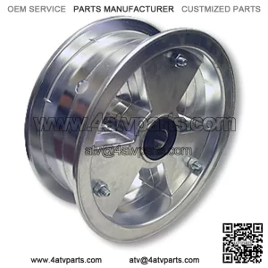 8?? ALUMINUM TRI-STAR WHEEL, 3?? WIDE WITH 5/8?? SEALED TAPERED ROLLER BEARING