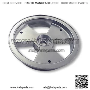 8?? ALUMINUM TRI-STAR WHEEL, ONE HALF ONLY, TAPERED ROLLER BEARING STYLE