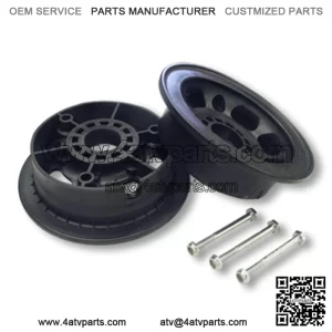5?? WHEEL, 3?? WIDE FOR 1-3/8?? OD BALL BEARINGS, 2 HALVES WITH NUTS & BOLTS ONLY