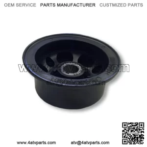 5?? WHEEL, FOR 1?? LIVE AXLE, HALF, 2?? WIDE WITH 1?? ID STEEL INSERT, 1/4?? KEYWAY
