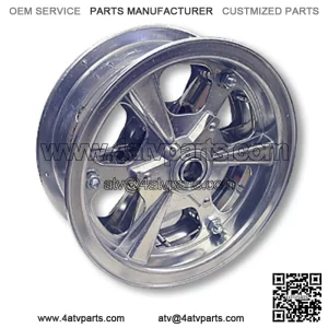 8?? ALUMINUM SPINNER WHEEL, 3?? WIDE WITH 5/8?? STANDARD BALL BEARING