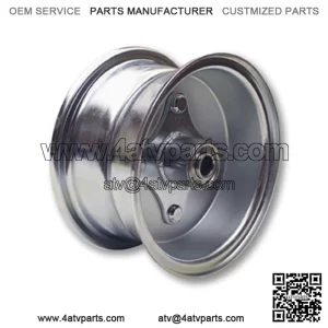 5?? WHEEL STEEL, ASSEMBLY, with 5/8?? BB CENTERED Hub, 2 piece Rim 3-3/8?? Wide.