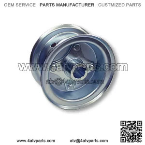 5?? WHEEL, STEEL, ASSEMBLY with 1?? Live Axle Hub, 2 Piece Rim, 3-3/8?? Wide