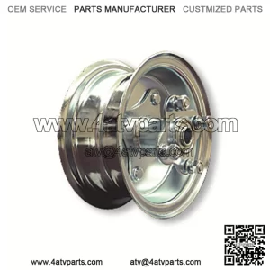 6?? WHEEL, STEEL, ASSEMBLY with 5/8?? BB Flanged Hub with Bolts, 3-3/8?? Wide