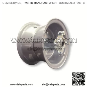6?? WHEEL, STEEL, ASSEMBLY with 5/8?? BB Flanged Hub with Bolts, 5-5/8?? Wide