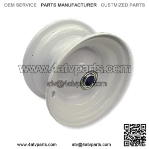 8?? WHEEL STEEL, ONE PIECE, W/3/4?? BALL BEARINGS, 4?? HUB LENGTH, 2-1/2?? WIDE
