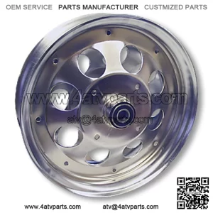 10?? STEEL WHEEL, CHROME PLATED WITH 5/8?? ID PRECISION BALL BEARINGS