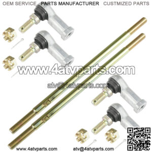 2 Tie Rod Sets Fit Honda Foreman 500 4X4 Es TRX500FPE 2007-2013