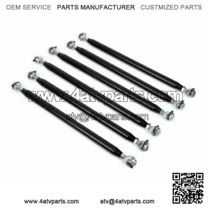 4130 Chromoly Can Am X3 Radius Rods (72") BLACK