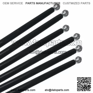 Can-Am Maverick X3 Max X RS Turbo R 72" Wide Heavy Duty Radius Rod Kit Black