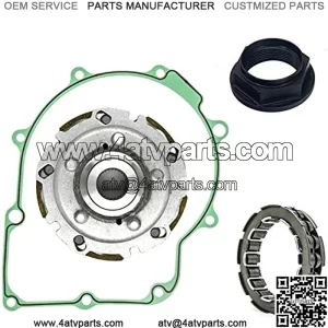 WET CLUTCH SHOE CARRIER WITH GASKET BERING NUT FIT FOR YAMAHA 660 02-08 660 04-07