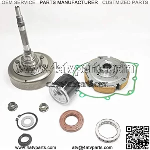 Wet Clutch Shoe Kit with Filter,Drum,Bearing Housing,Nuts for UTV/ATV 500 700 MSU500 MSU700,Massimo, Bennche, coleman powersports